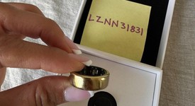 Good
													Oura Ring Gen 3 - Gold, Size 8, Horizon, photo 4 of 8