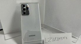 Good
													Samsung Galaxy Note 20 Ultra 5G - Unlocked, Mystic White, 128 GB, 12 GB, SM-N986U1, photo 2 of 3