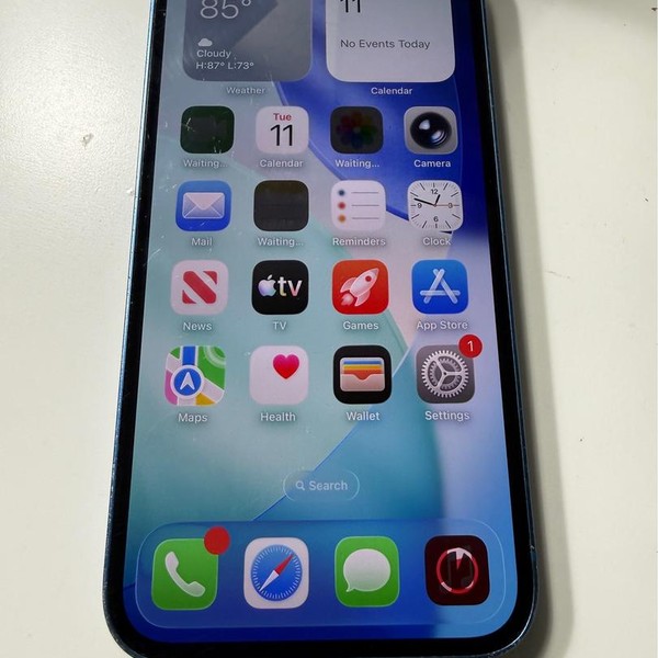 Apple iPhone 13 - Unlocked, 128 GB, Blue, A2482