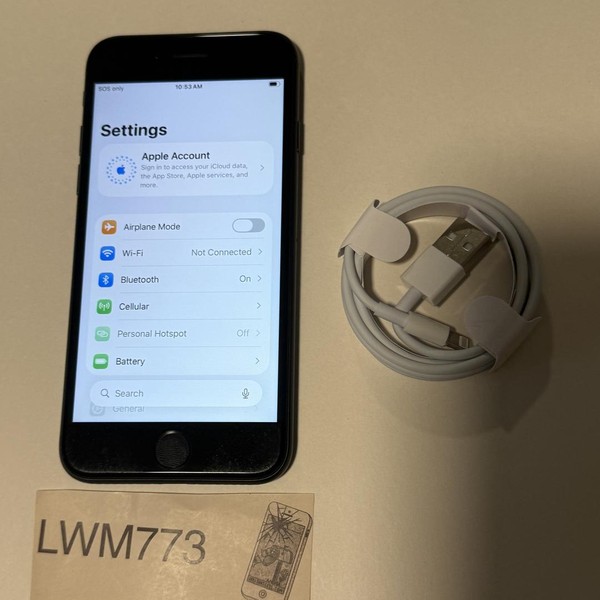 Apple iPhone SE 2nd Gen 2020 - Unlocked, 64 GB, Black, A2275