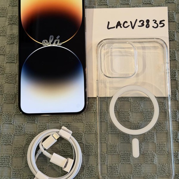 Apple iPhone 14 Pro Max - Unlocked, 256 GB, Gold, A2651