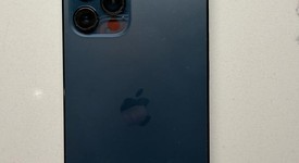 Good
													Apple iPhone 12 Pro - Unlocked, Pacific Blue, 128 GB, A2341, photo 1 of 9