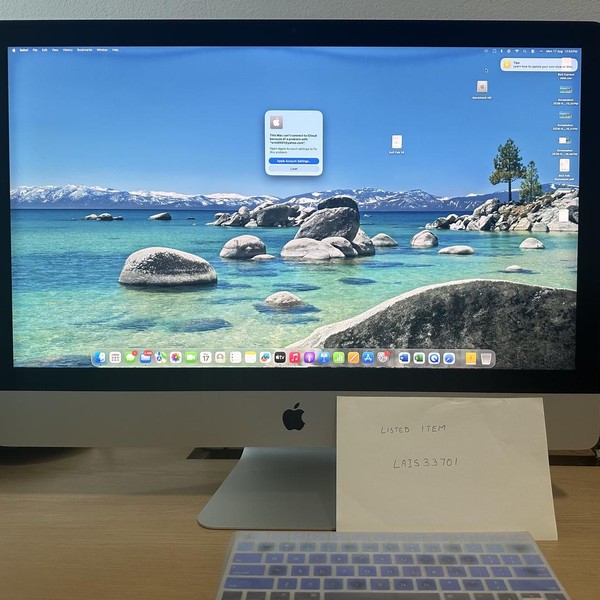 iMac 2020 27 inch Retina 5K - 256 GB, 8 GB, Intel Core i5
