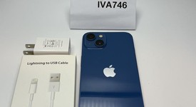 Good
													Apple iPhone 13 - Unlocked, Blue, 128 GB, A2482, photo 4 of 4