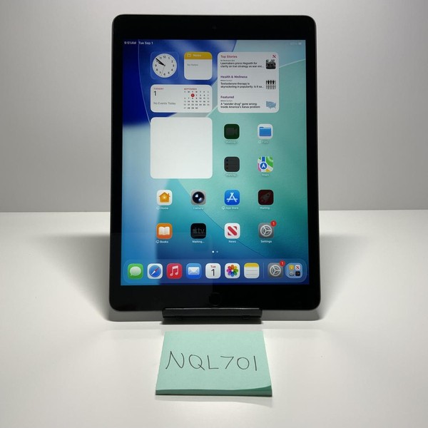Apple iPad (9th Gen) - Wi-Fi, 64 GB, Gray, A2602