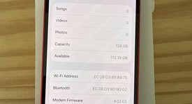 Good
													Apple iPhone 14 - Unlocked, Red, 128 GB, A2649, photo 1 of 6