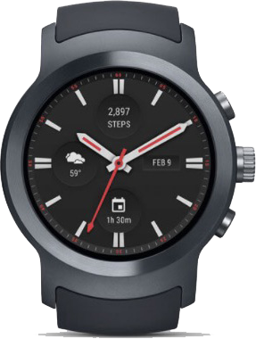 LG Watch Sport - Unlocked, 4 GB, Gray