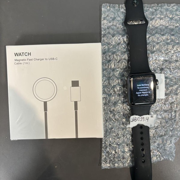 Apple Watch Series 3 38mm - Space Gray, A1858, Aluminum - GPS
