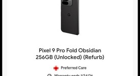 Mint
													Google Pixel 9 Pro Fold - Unlocked, Obsidian, 256 GB, GGH2X, photo 2 of 21