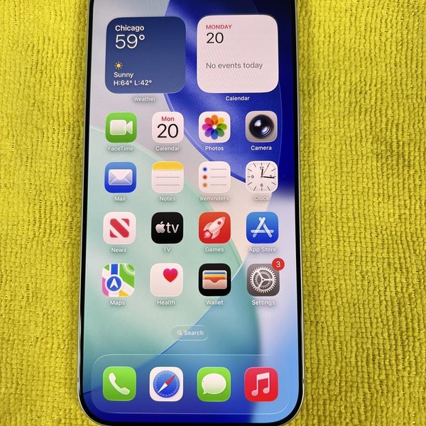 Apple iPhone 17 Pro Max - Unlocked, 512 GB, Silver, A3257