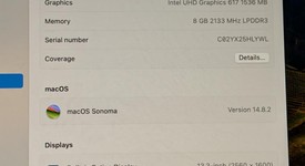 Good
													MacBook Air 2019 - 13" - I5, Gold, 128 GB, 8 GB, photo 3 of 10