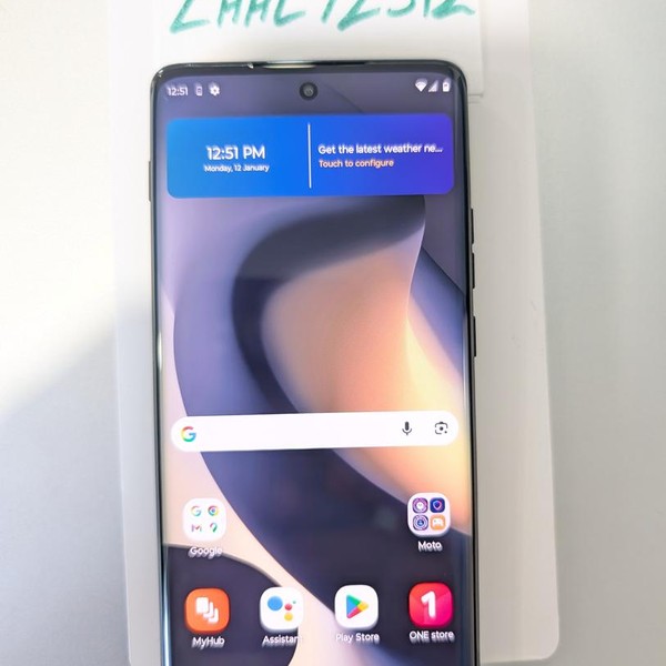 Motorola Edge (2024) - Unlocked, Black, 256 GB, 8 GB