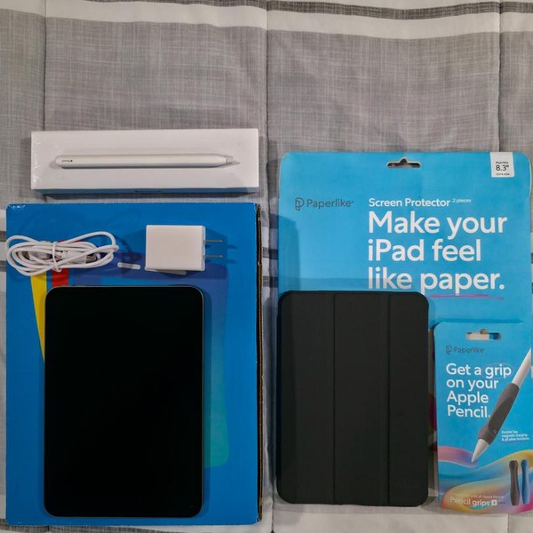 Apple iPad Mini 6th Gen - Wi-Fi, Gray, 256 GB, A2567