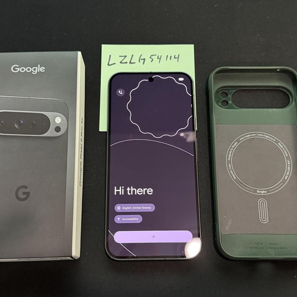 Google Pixel 9 Pro XL - Unlocked, 128 GB, Obsidian, 16 GB, GGX8B