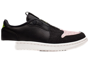 Jordan 1 Retro Low Slip Black Silt Red (Women's) for sale