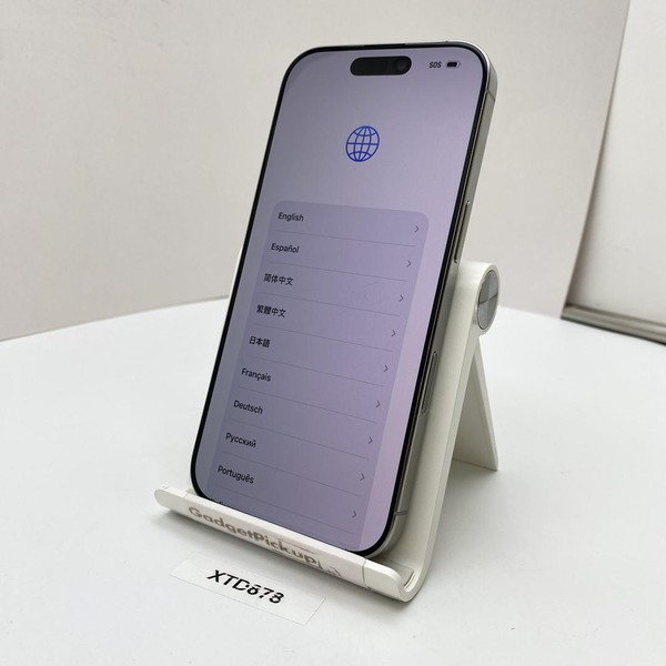 Apple iPhone 16 Pro - Unlocked, White, 128 GB, A3083