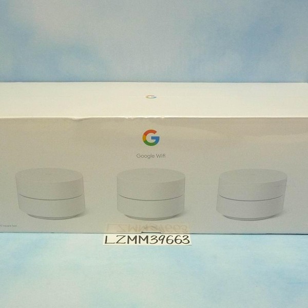 Google WiFi Router - White, 3-Pack