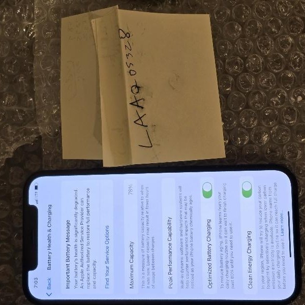 Apple iPhone 12 - Unlocked, 64 GB, Black, A2172