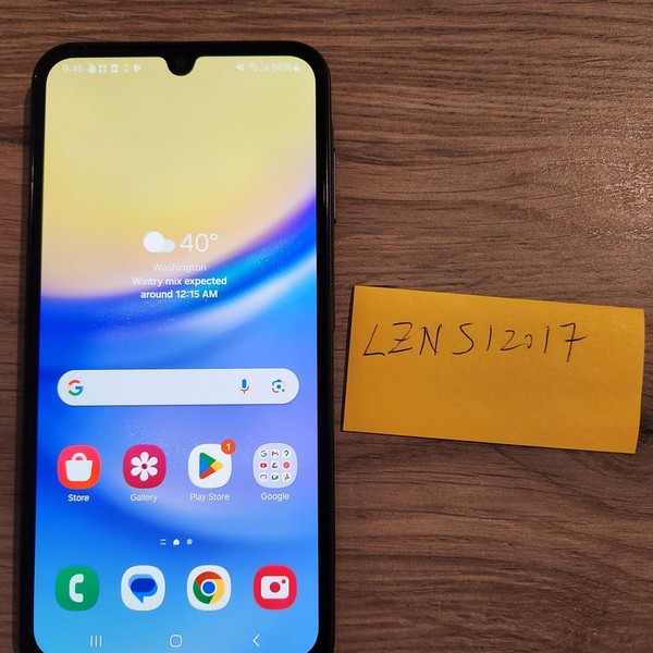 Samsung Galaxy A15 5G - Unlocked, 128 GB, Black & Blue, 4 GB