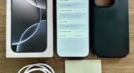 Good
													Apple iPhone 16 Pro - Unlocked, Black, 256 GB, A3083, photo 1 of 16