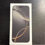 New Apple iPhone 16 Pro Max - Unlocked, 256 GB, Natural, A3084