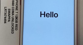 Good
													Apple iPhone 7 - Unlocked, Red, 128 GB, A1660, photo 2 of 7