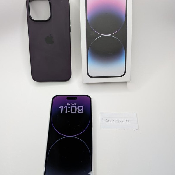 Apple iPhone 14 Pro Max - Unlocked, 128 GB, Purple, A2651