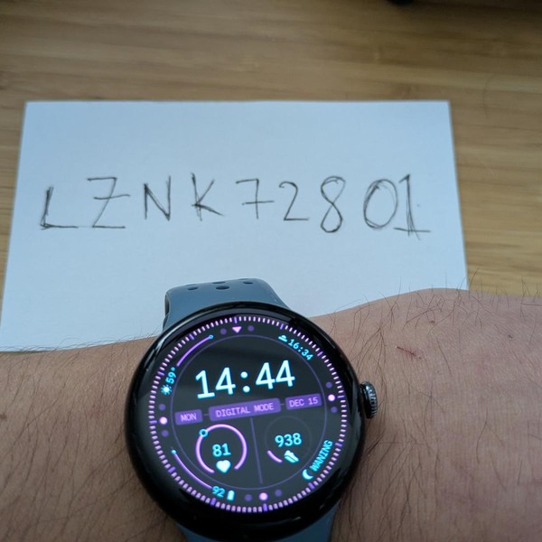 Google Pixel Watch 3 - Unlocked, Black, 45mm, LTE