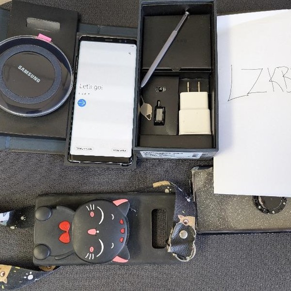 Samsung Galaxy Note 8 - Unlocked, Black, 64 GB, SM-N950U1