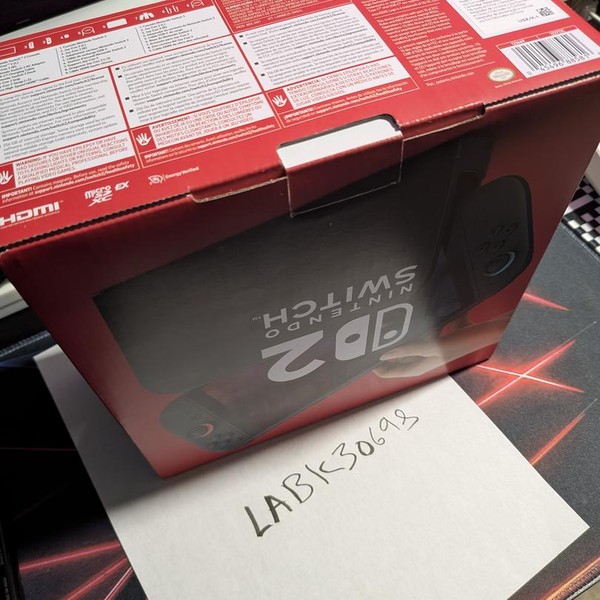 Nintendo Switch 2 - Red & Blue, Standard