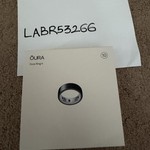 New Oura Ring Gen 4 - Black, Size 10