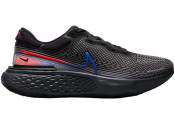 Nike ZoomX Invincible Run Flyknit Black Bright Crimson Racer Blue for sale