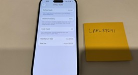 Good
													Apple iPhone 15 Plus - Unlocked, Black, 128 GB, A2847, photo 3 of 11