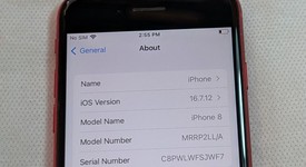 Good
													Apple iPhone 8 - Unlocked, Red, 64 GB, A1905, GSM, photo 2 of 5