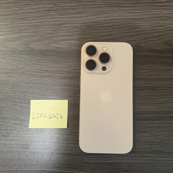 Apple iPhone 16 Pro - Unlocked, 1 TB, Desert, A3083