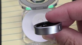 Mint
													Samsung Galaxy Ring - Silver, Size 12, photo 3 of 7