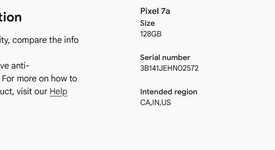 Mint
													Google Pixel 7a - Unlocked, Charcoal, 128 GB, 8 GB, GWKK3, photo 2 of 8