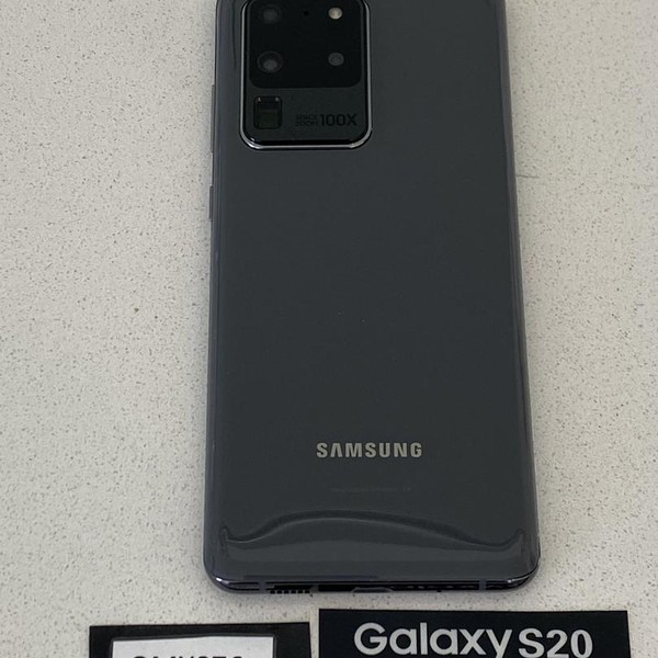 Samsung Galaxy S20 Ultra 5G - Unlocked, Gray, 128 GB, 12 GB, SM-G988U1