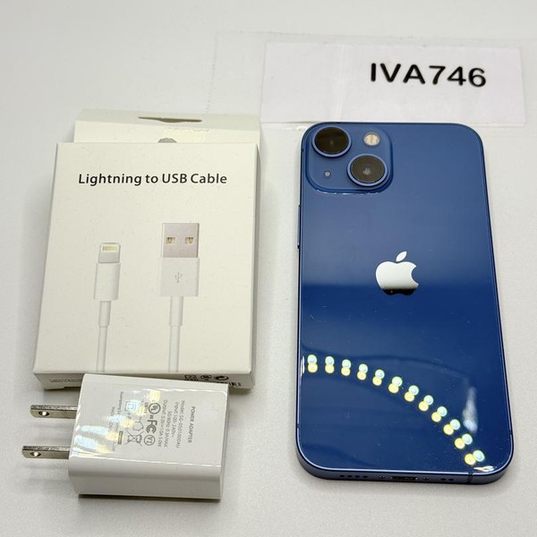 Apple iPhone 13 Mini - Unlocked, 256 GB, Blue, A2481