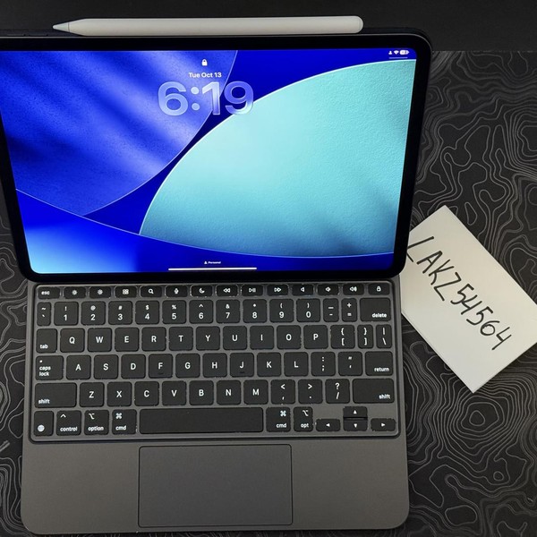 Apple iPad Pro 11 inch (M4) 2024 - Wi-Fi, 256 GB, Black, 8 GB, A2836, Standard Glass