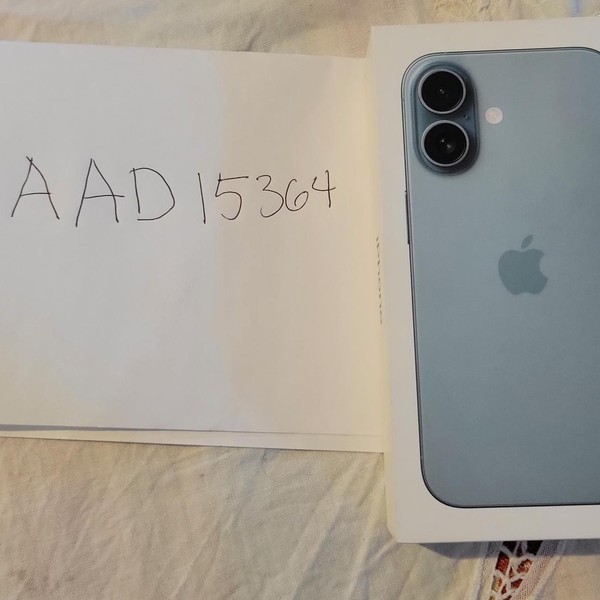 Apple iPhone 16 - T-Mobile, 128 GB, Teal, A3081