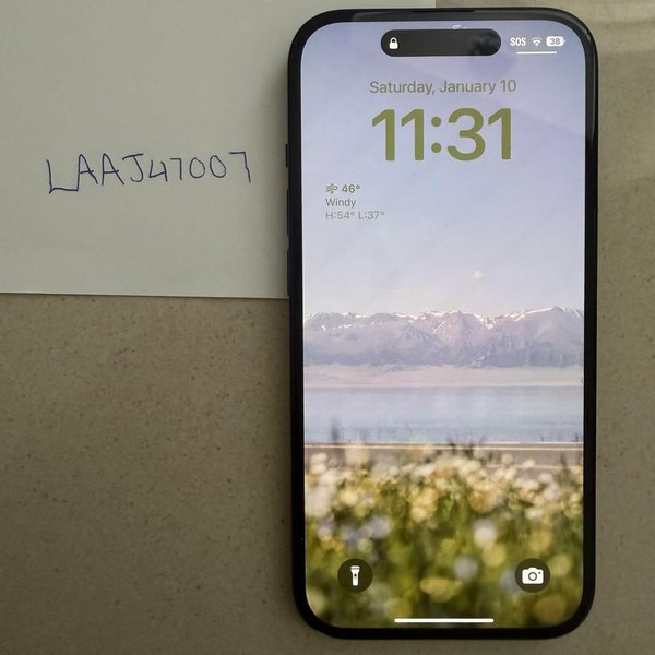 Apple iPhone 15 - Unlocked, 128 GB, Black, A2846