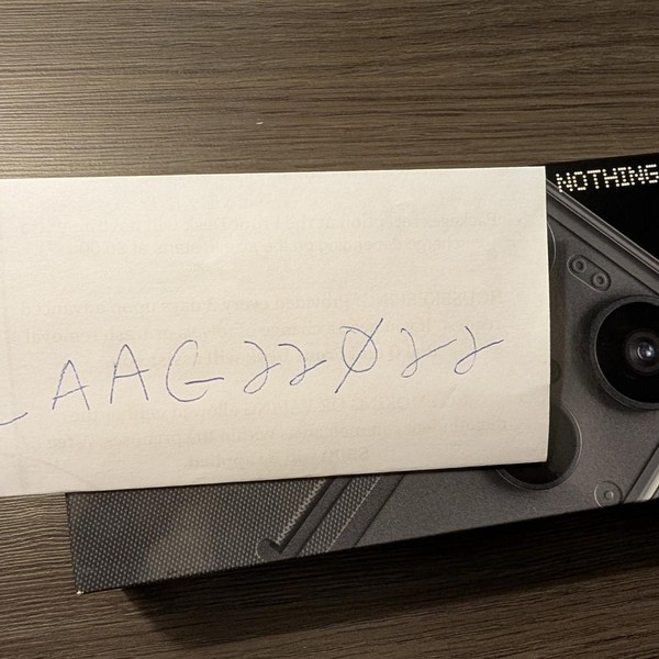 Nothing Phone (3a) Lite - Unlocked Non-US, 128 GB, Black