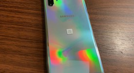 Good
													Samsung Galaxy Note 10 Plus 5G - Verizon, Aura Glow, 256 GB, 12 GB, SM-N976V, photo 3 of 3