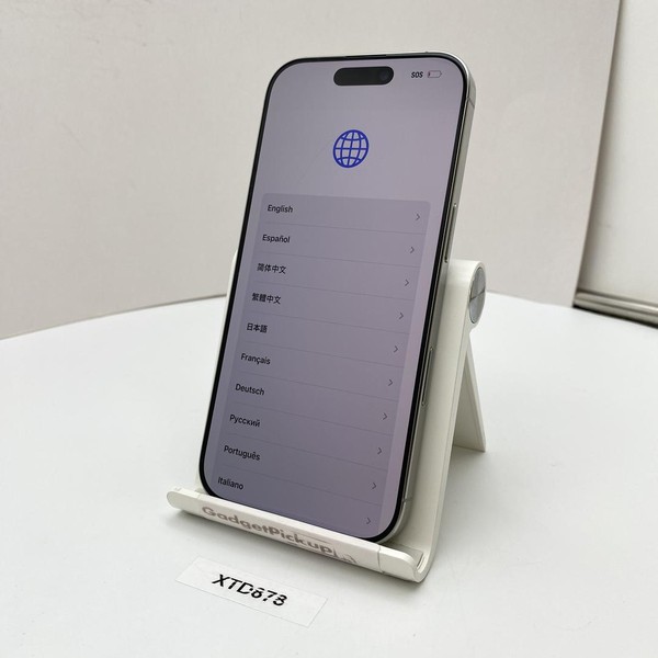 Apple iPhone 16 Pro - Unlocked, 256 GB, White, A3083