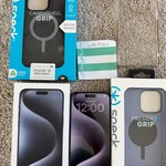 Mint Apple iPhone 15 Pro Max - Unlocked, Blue, 256 GB, A2849