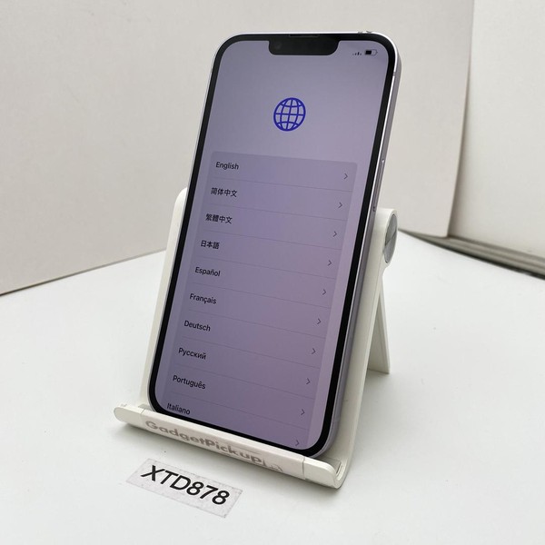 Apple iPhone 14 - Unlocked, 128 GB, Purple, A2649