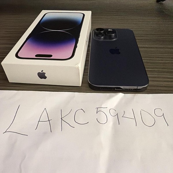 Apple iPhone 14 Pro - Unlocked, 128 GB, Purple, A2650