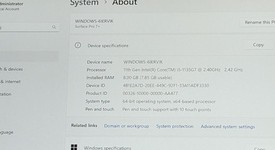 Good
													Microsoft Surface Pro 7 Plus - I5, Platinum, 128 GB, 8 GB, Wi-Fi, photo 3 of 7