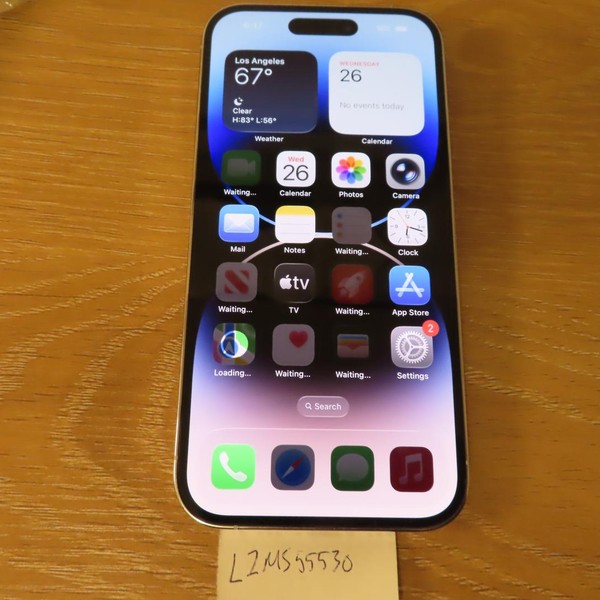 Apple iPhone 14 Pro - T-Mobile, 128 GB, Silver, A2650